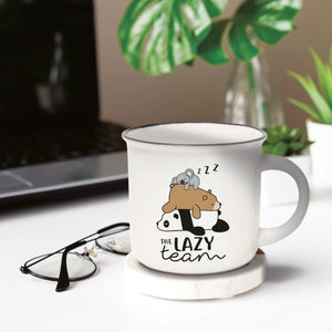 Legami - Porcelain Mug - Lazy Team - Cup-Puccino