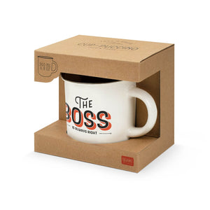 Legami - Porcelain Mug - Boss - Cup-Puccino