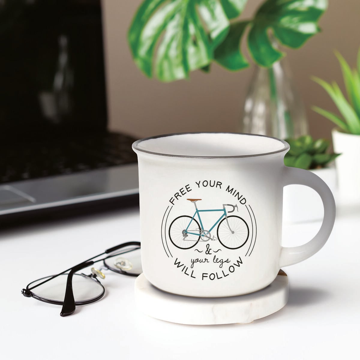 Legami - Porcelain Kupa - Bike Lover - Cup-Puccino