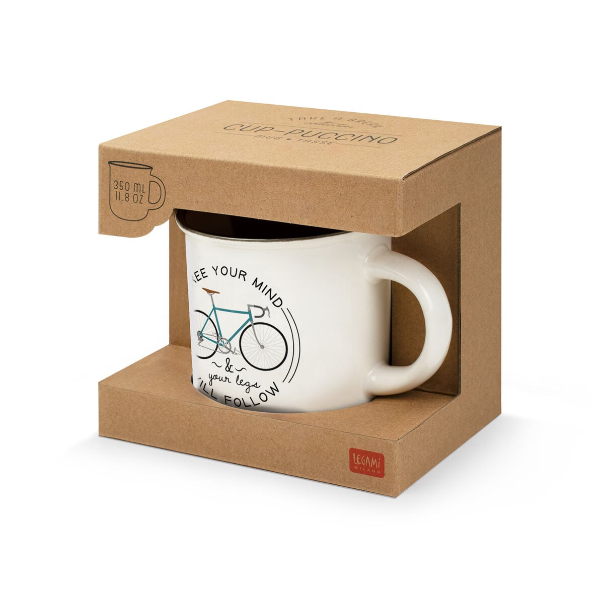 Legami - Porcelain Kupa - Bike Lover - Cup-Puccino