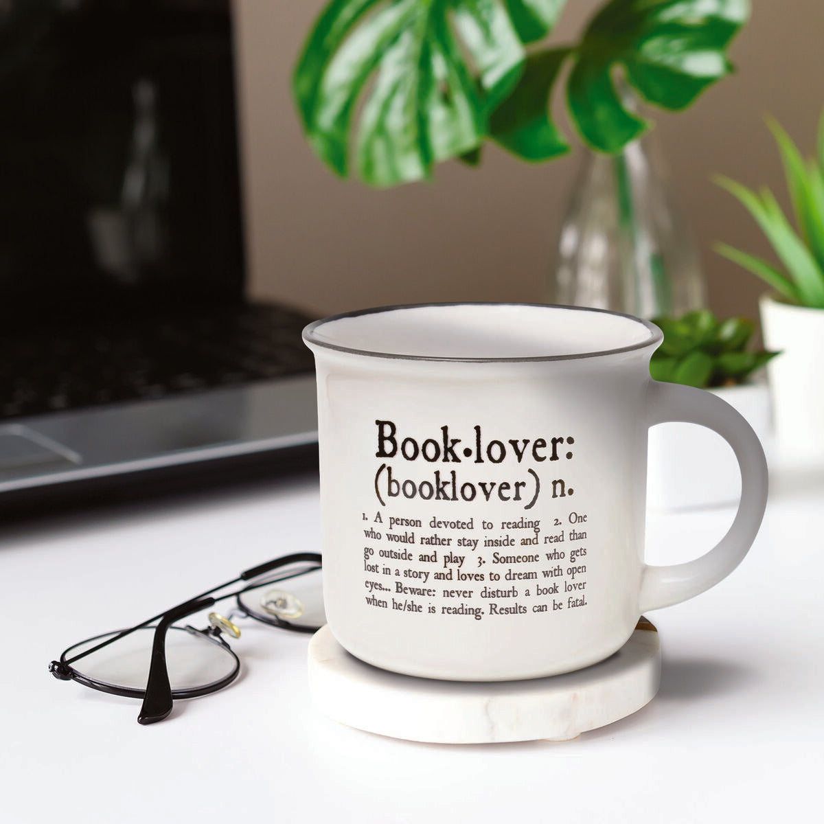 Legami - Porcelain Kupa - Kitap Lover - Cup-Puccino