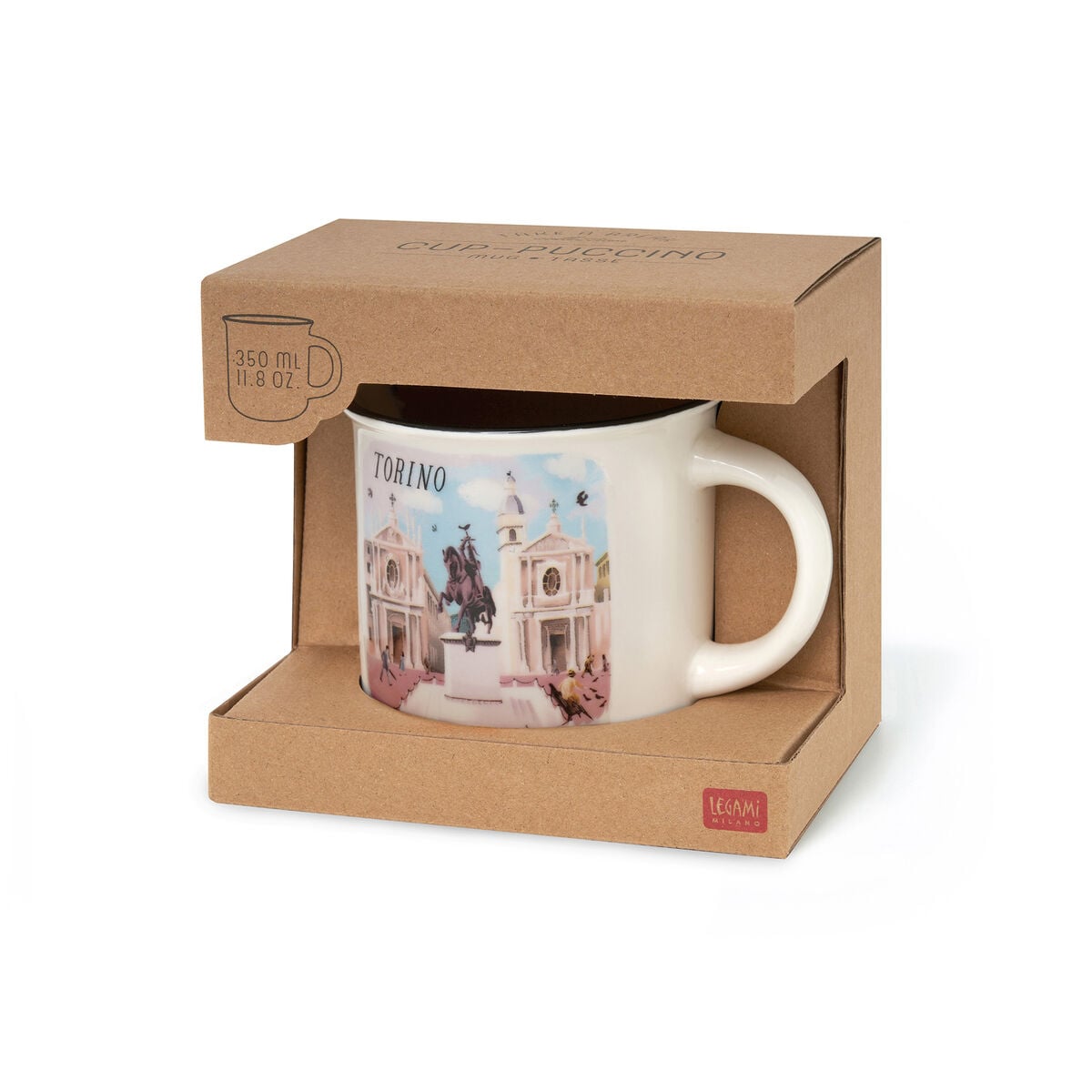 Legami - Porcelain Cup - Torino - Cup-Puccino