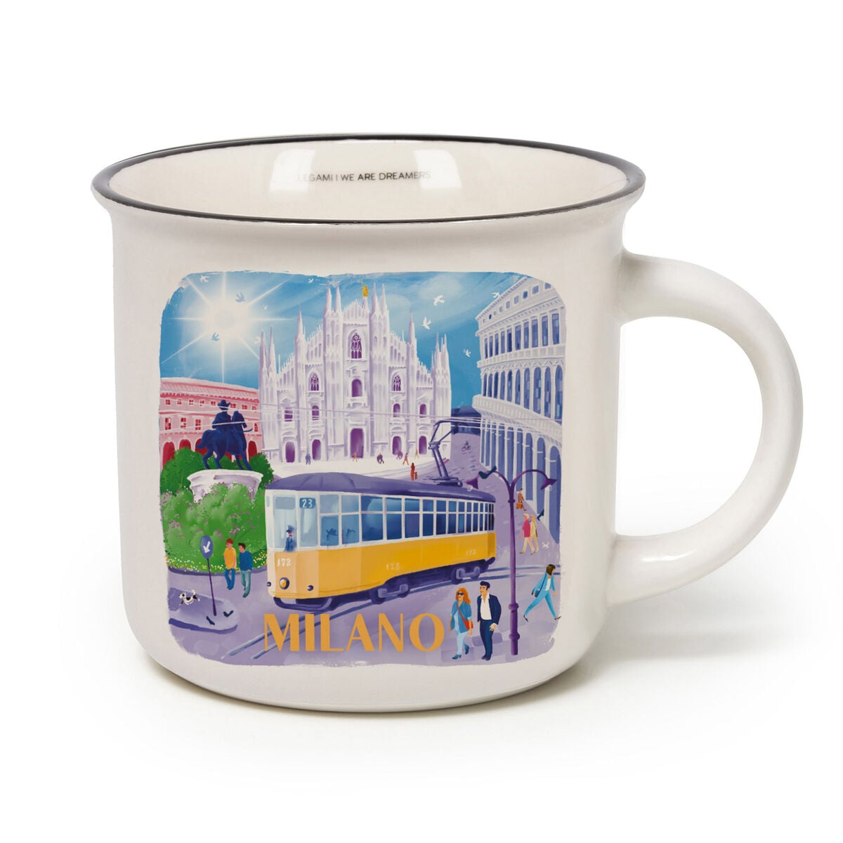Legami - Porcelain Kupa - Milan - Cup-Puccino