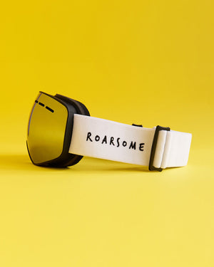Roarsome - Çocuk Kayak Gözlüğü - Gümüş