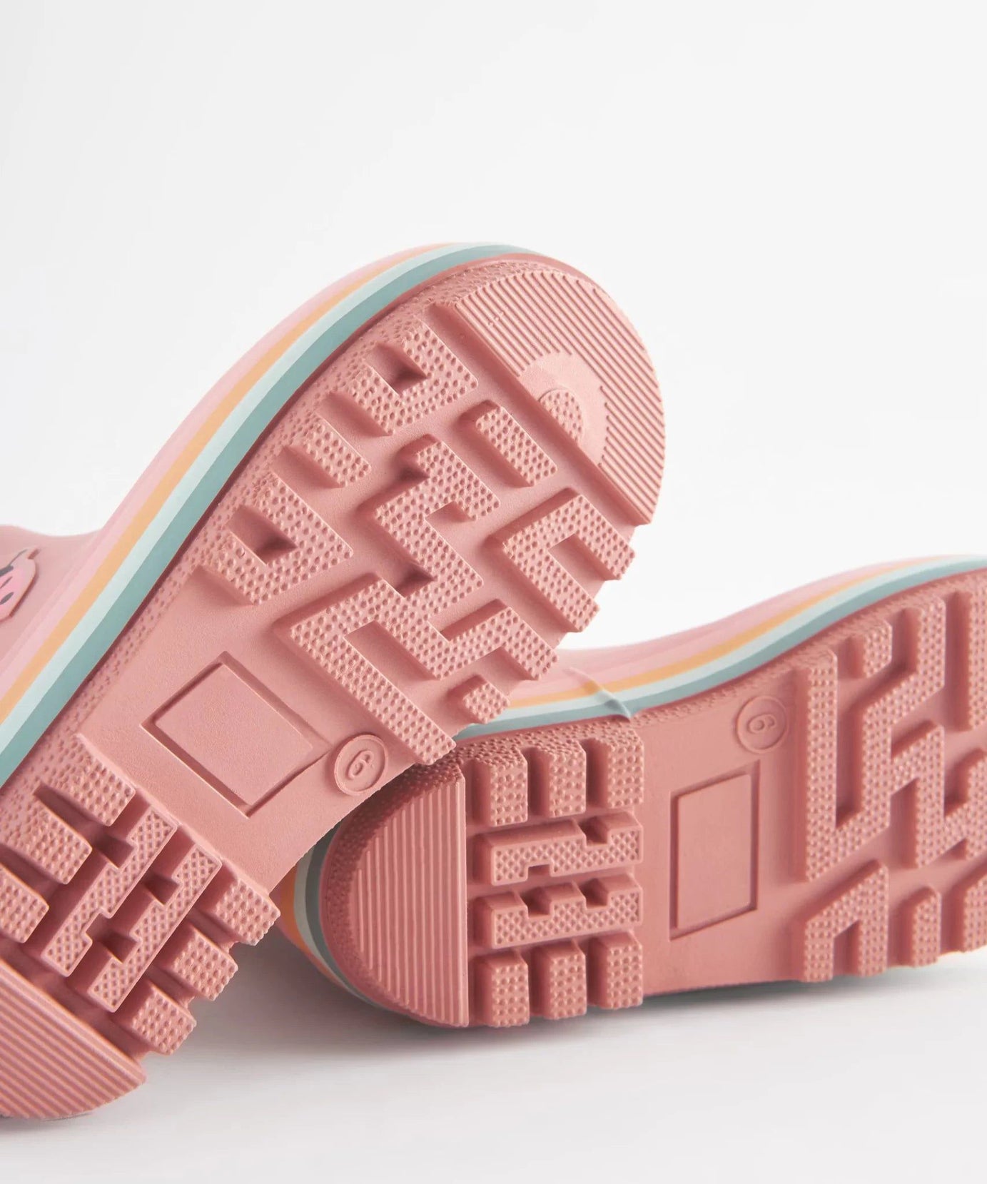 Dinossi - Soft Pembe Yumuşak Tabanlı Kız Çocuk Polarlı Yağmur Çizmesi - 28-Dinossi