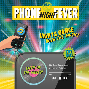 Legami - Mini Disco Ball Light - Phone Night Fever