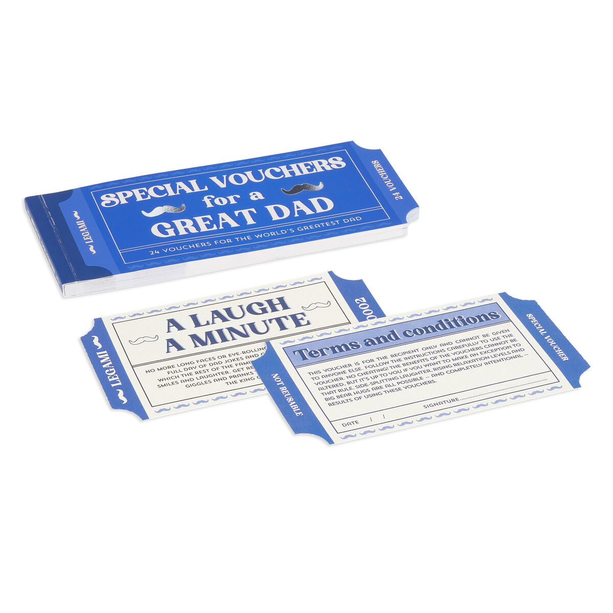 Legami - Kitap 24 Vouchers Dad - English - Gift Vouchers