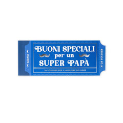 Legami - Book 24 Vouchers Dad - Italian - Gift Vouchers