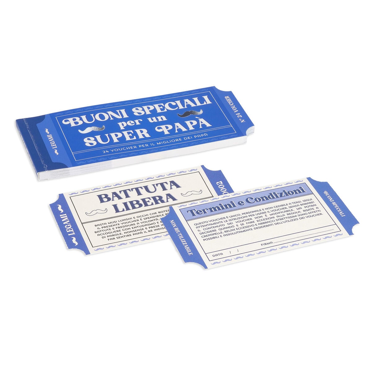 Legami - Book 24 Vouchers Dad - Italian - Gift Vouchers