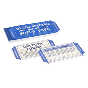 Legami - Book 24 Vouchers Dad - Italian - Gift Vouchers