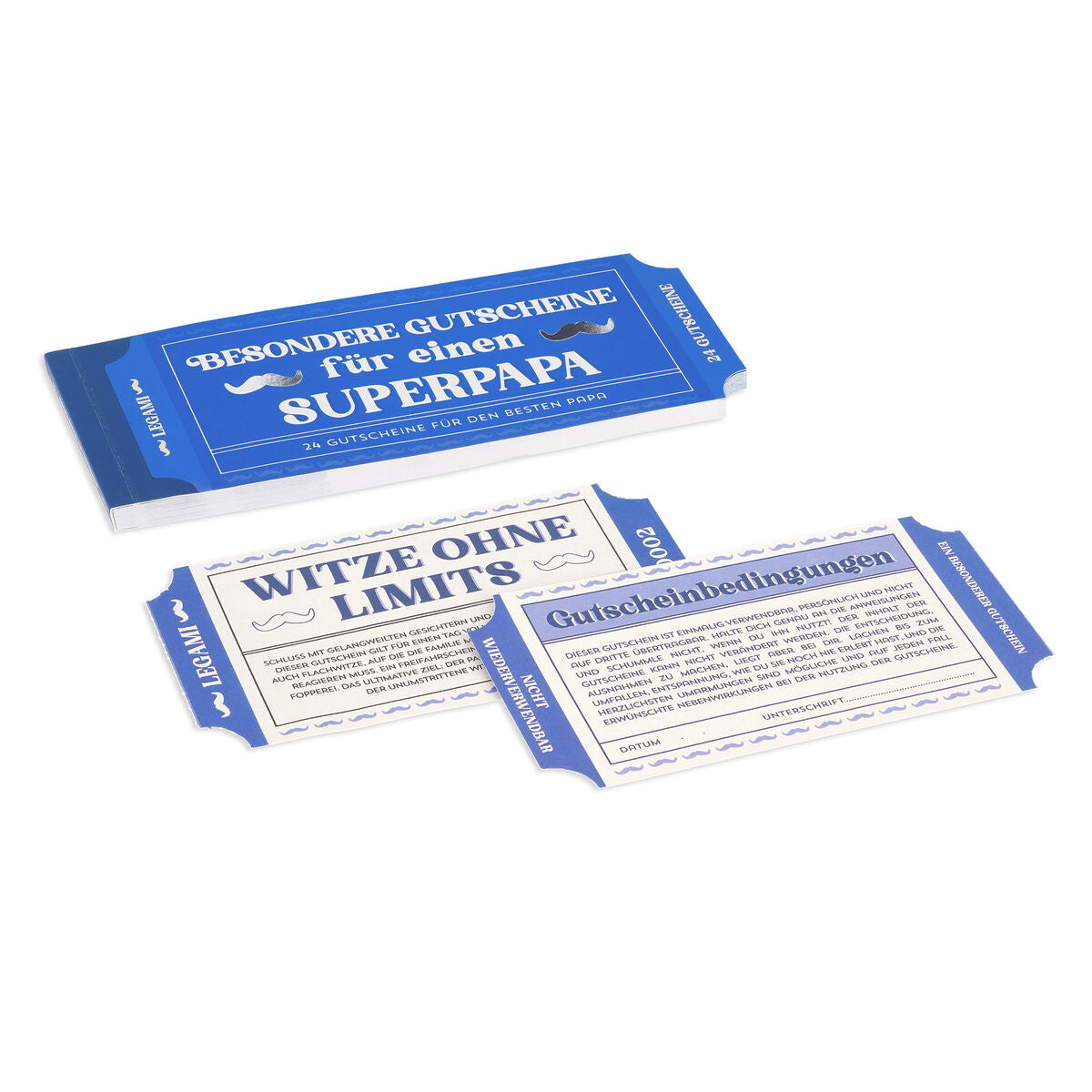 Legami - Book 24 Vouchers Dad - German - Gift Vouchers
