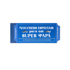 Legami - Book 24 Vouchers Dad - Portuguese - Gift Vouchers