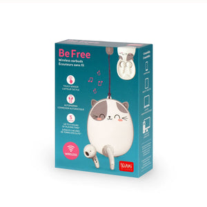 Legami - Kitty Kablosuz Earbuds - Be Free