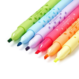 Legami - Seti 6 Erasable Highlighters