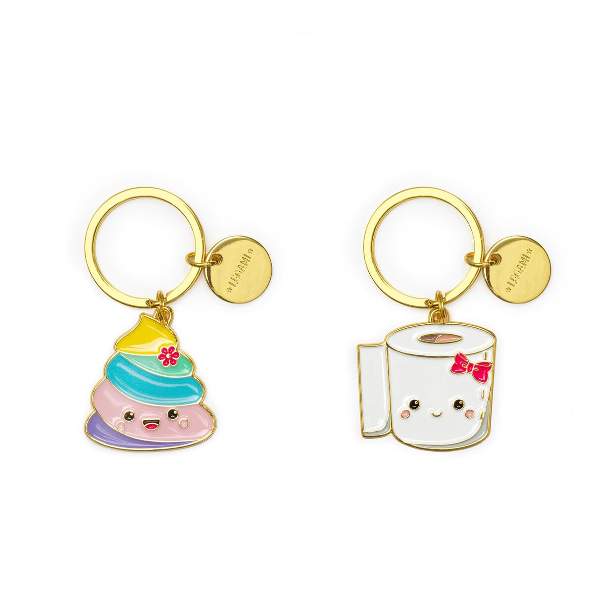 Legami - Enamel Key Chain - Poo - What a Keychain!
