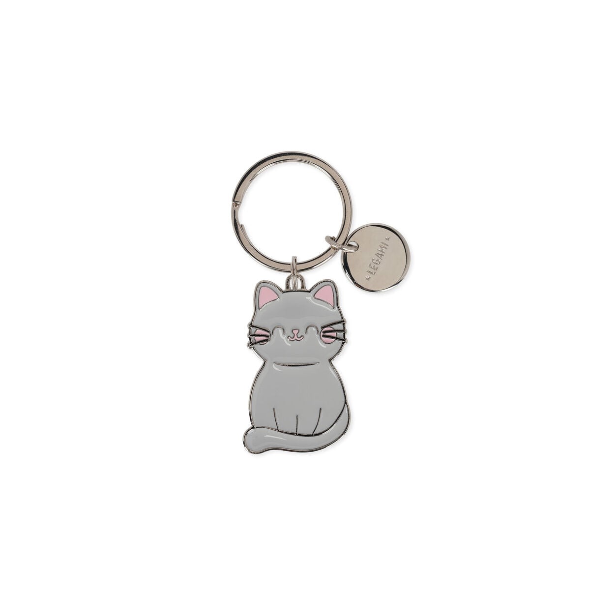 Legami - Enamel Key Chain - Kitty - What a Keychain!