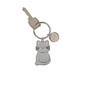 Legami - Enamel Key Chain - Kitty - What a Keychain!