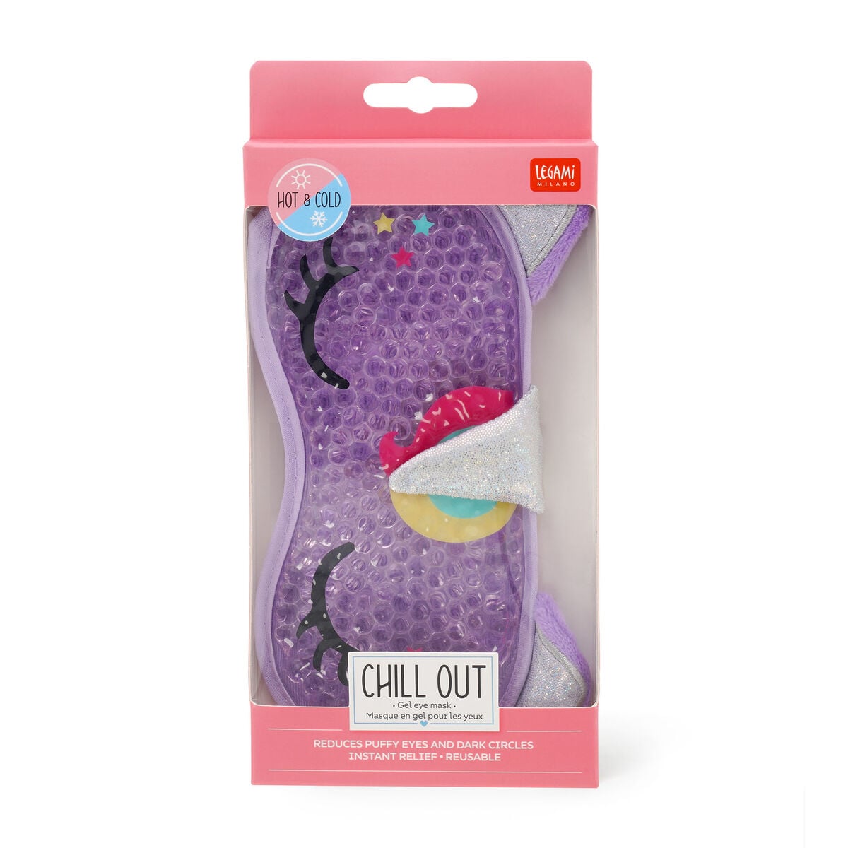 Legami - Unicorn Gel Eye Mask - Chill Out