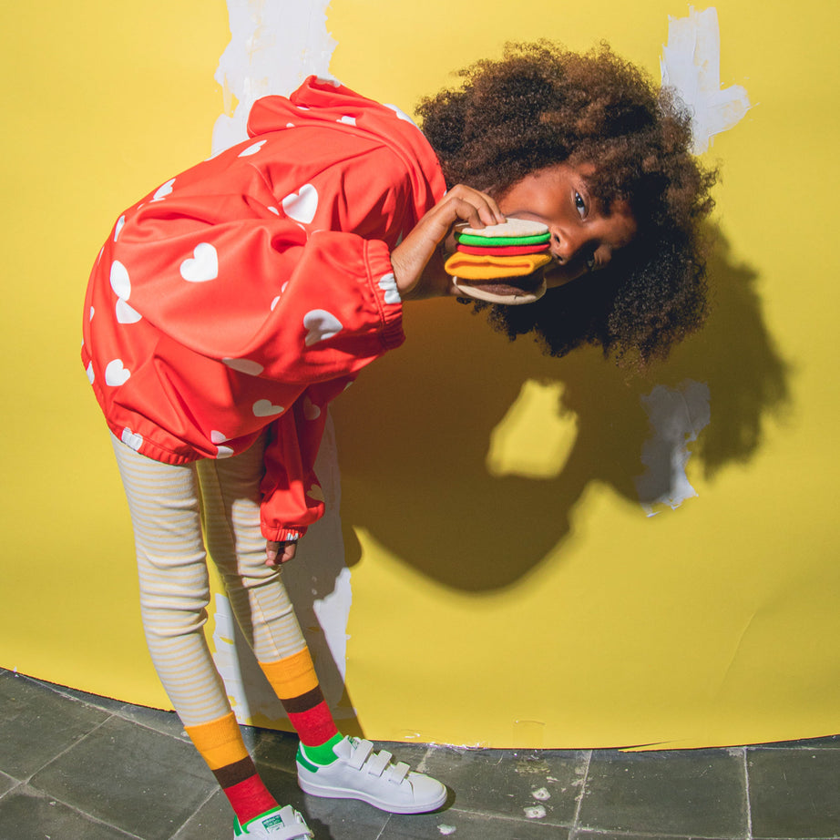 Eat My Socks - Çocuk Cheeseburger Çorap-Dinossi