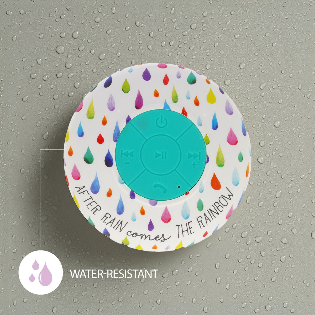 Legami - After Rain Water-Resistant Bluetooth® Hands-Free Speaker - Singing In Shower