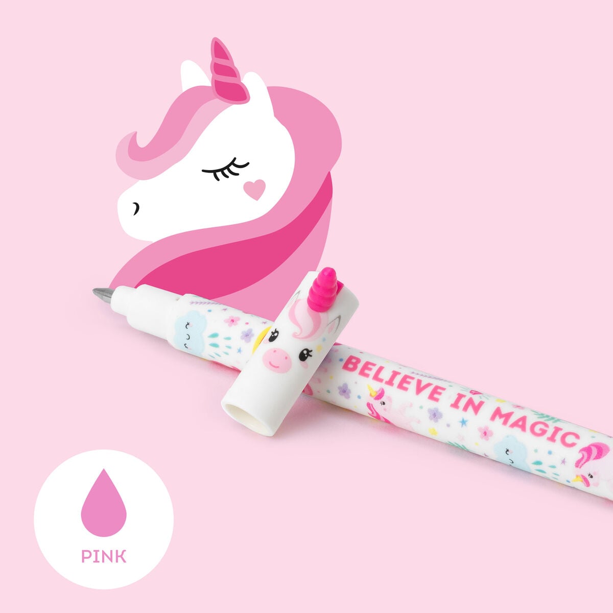 Legami - "Believe In Sihir" Unicorn Erasable Pen