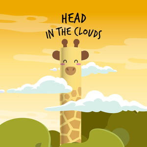 Legami - Head In Clouds Giraffe Erasable Kalem