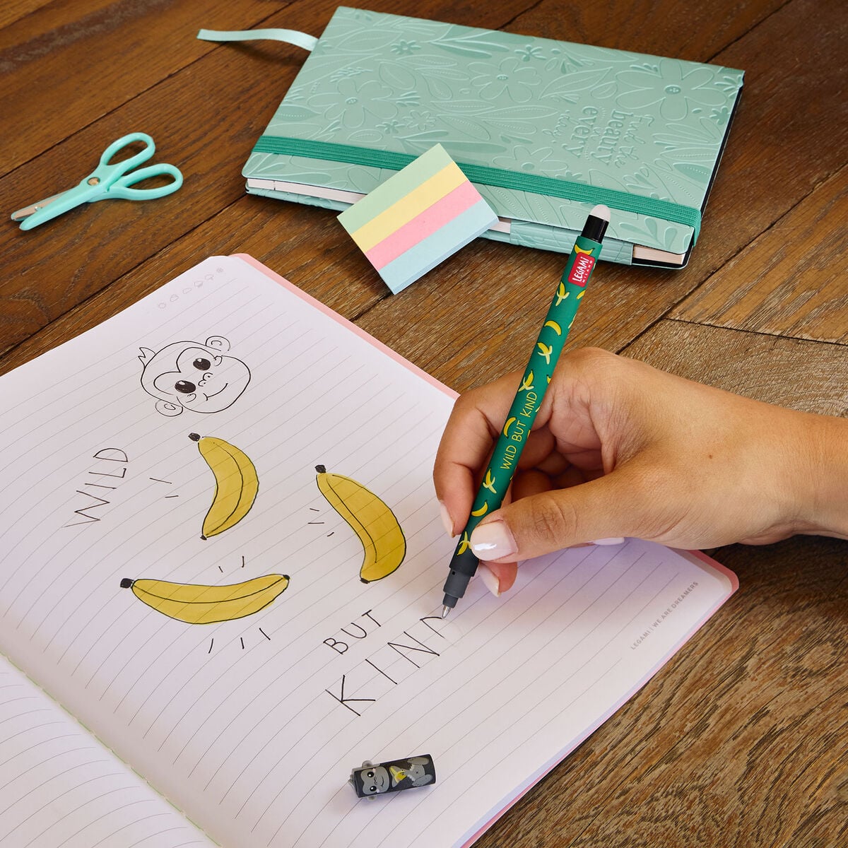 Legami - Wild but Kind Gorilla Erasable Kalem