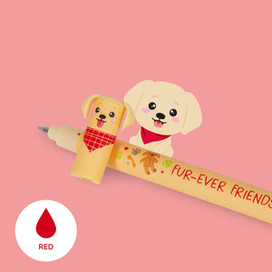 Legami - 3-piece Set Erasable Pens - Fur-ever Friends