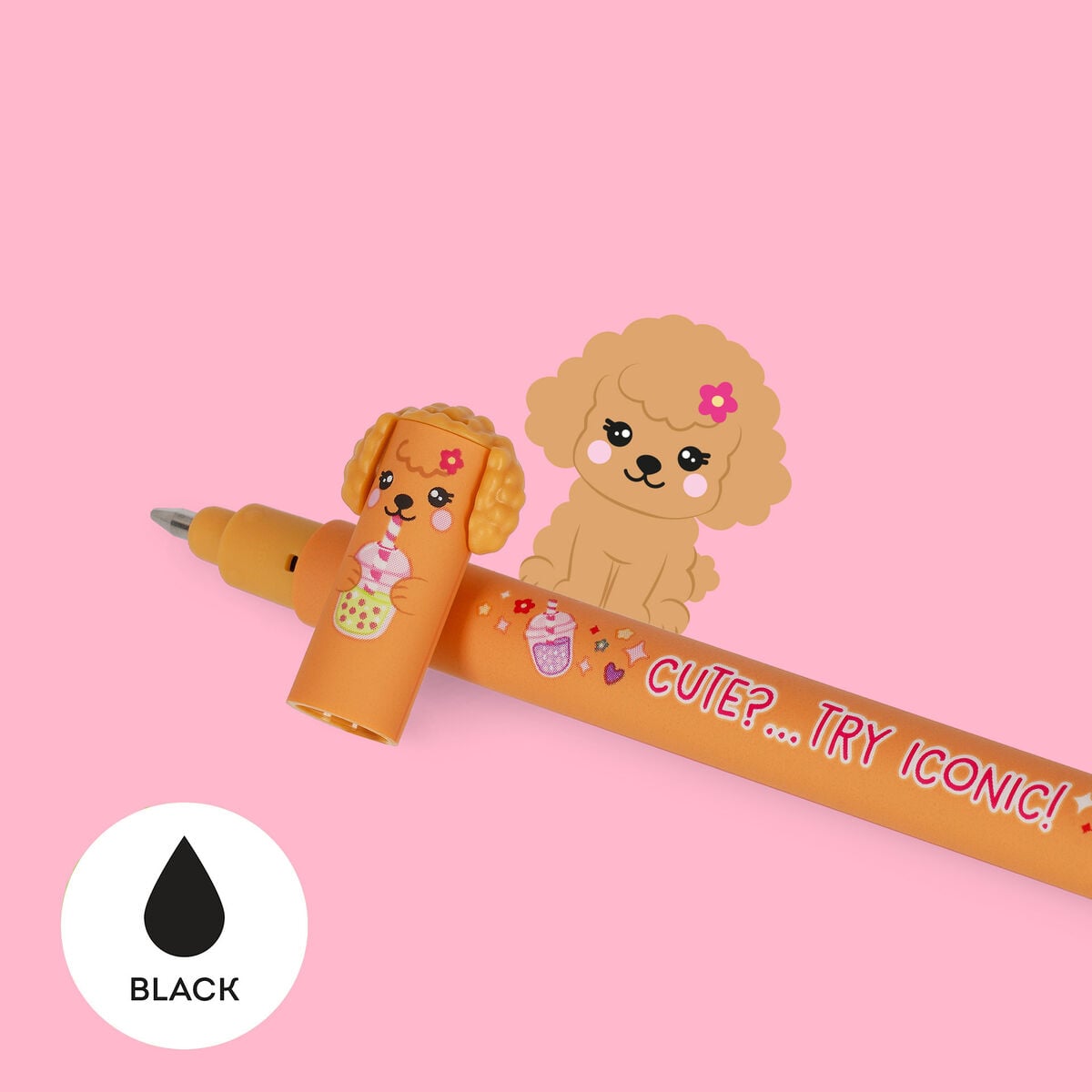 Legami - 3-piece Set Erasable Pens - Fur-ever Friends