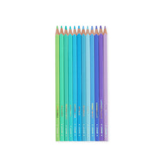 Legami - Set of 12 Colouring Pencils in Ocean Palette - Live Colourfully