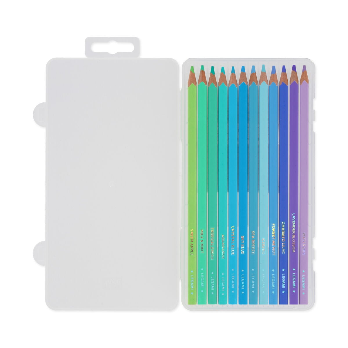 Legami - Set of 12 Colouring Pencils in Ocean Palette - Live Colourfully