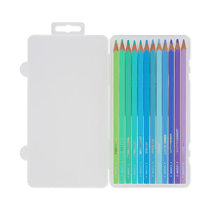 Legami - Set of 12 Colouring Pencils in Ocean Palette - Live Colourfully