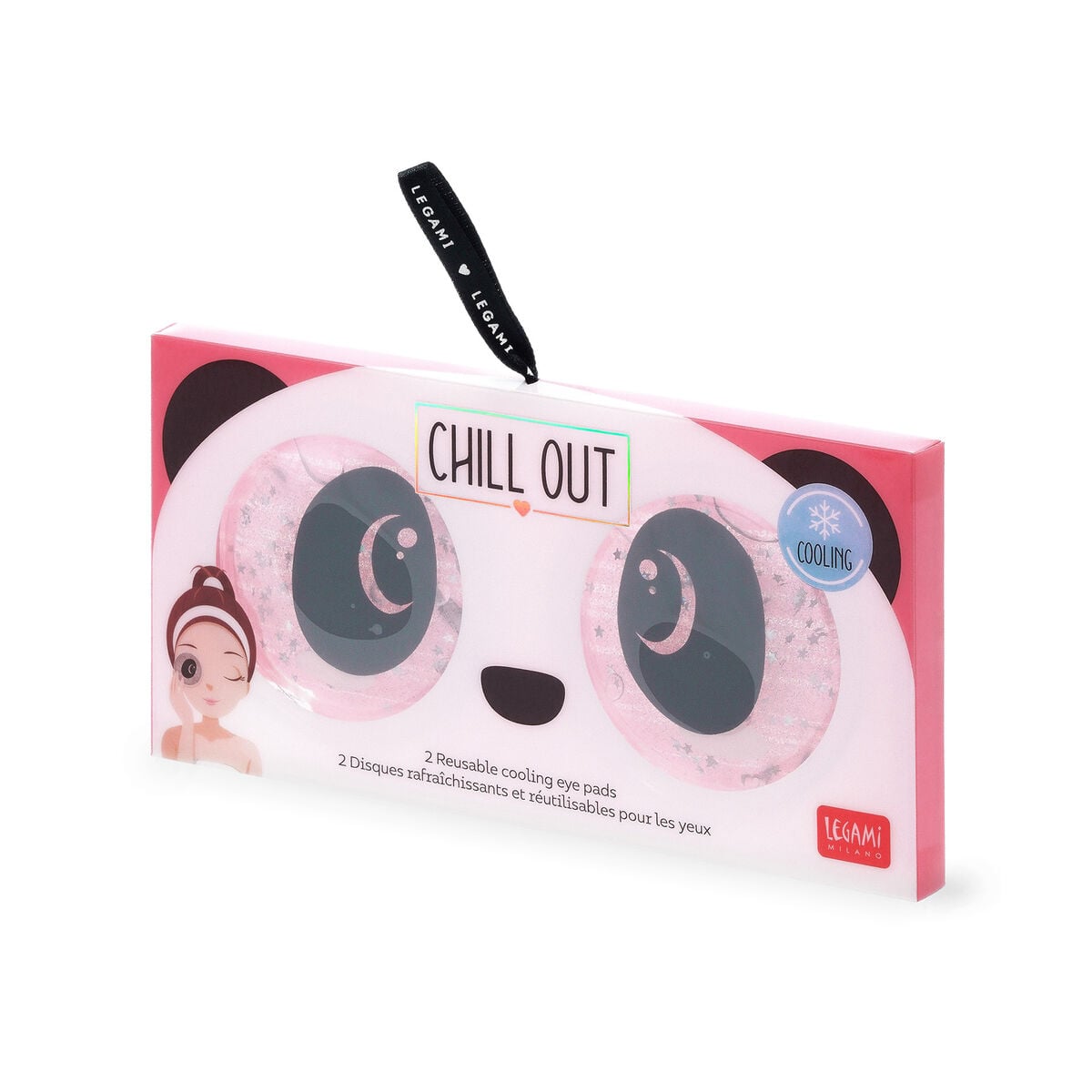 Legami - Panda Reusable Cooling Eye Pads - Chill Out