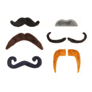 Legami - Set of 6 Fake Moustaches - Hot Mou-Stache