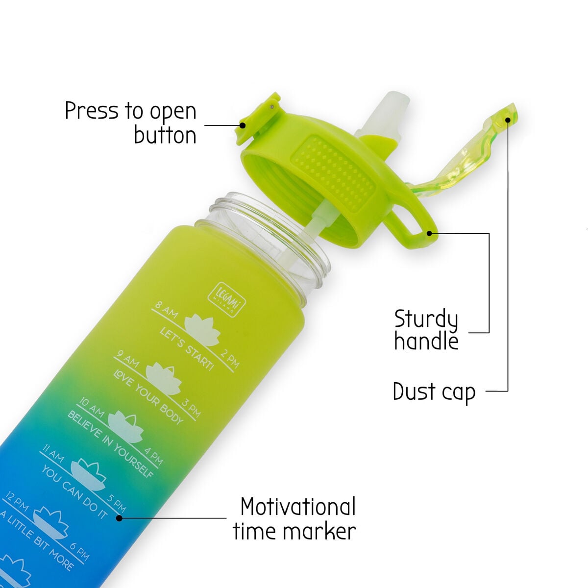 Legami - Goals Bottle - Energy Boost - Love Yourself