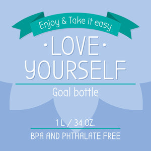 Legami - Goals Bottle - Energy Boost - Love Yourself