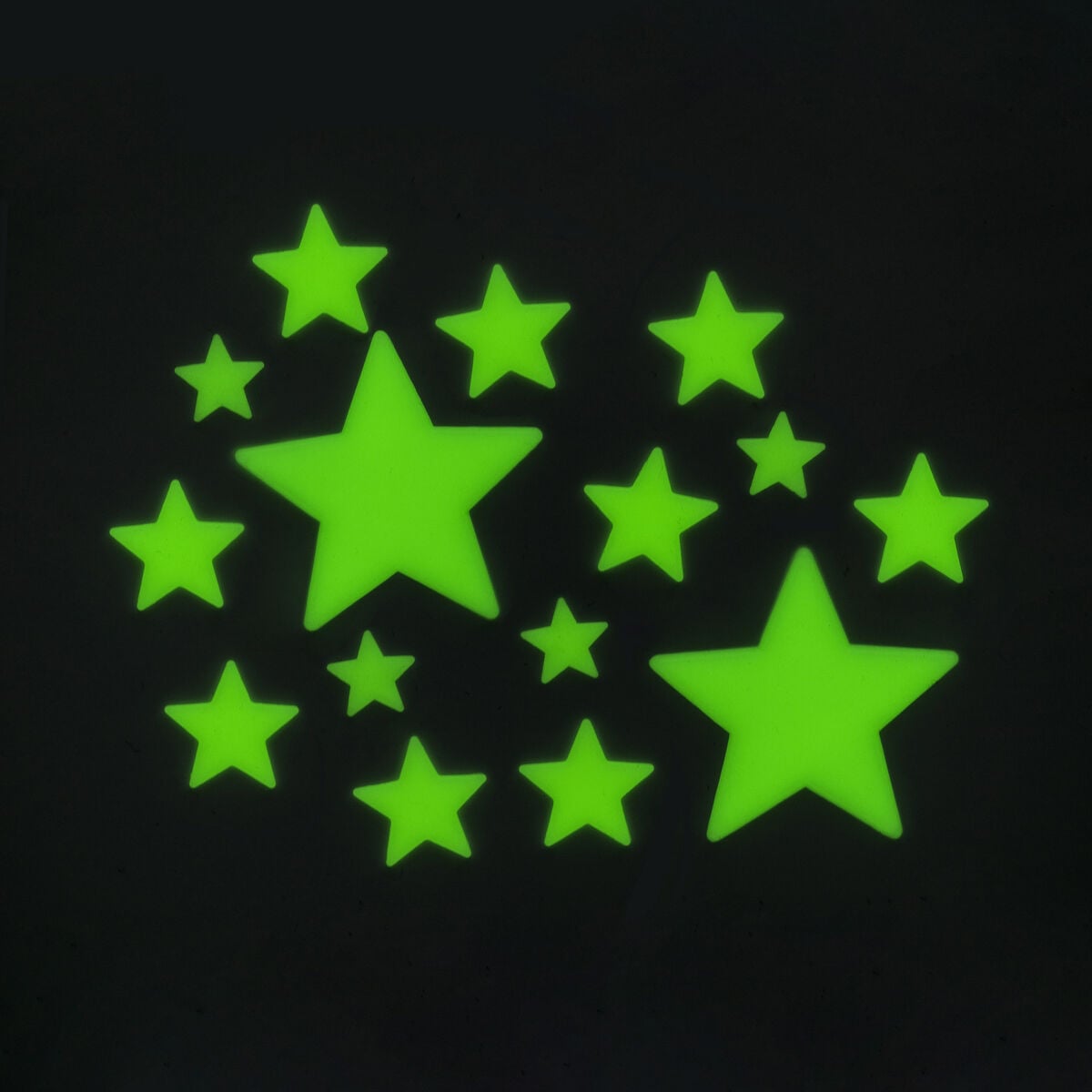 Legami - Adhesive Glow-in-the-Dark Stars - Super Stars