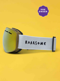 Roarsome - Çocuk Kayak Gözlüğü - Altın