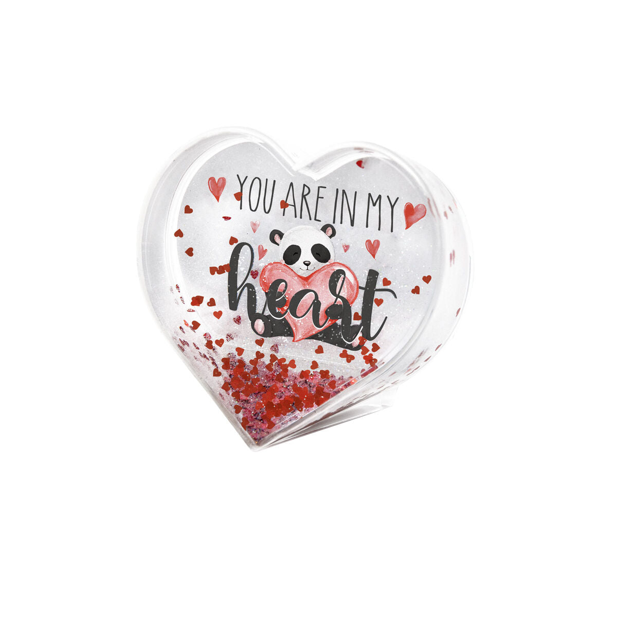 Legami - Glitter Photo Frame - Red Heart