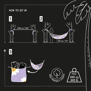 Legami - Seyahat Hammock - Daisy