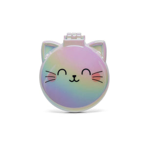 Legami - Kitty Hairbrush with Mirror - Nice Hair
