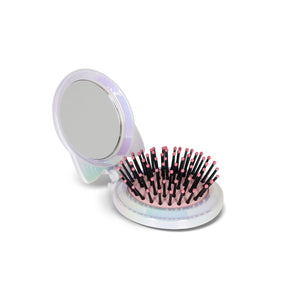 Legami - Kitty Hairbrush with Mirror - Nice Hair