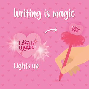 Legami - Işıklı Ballpoint Kalem - Kalp - Writing is Sihir