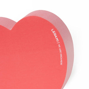 Legami - Kalp Yapışkan Note Pad - Lovely Notes