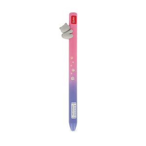 Legami - Retractable Ballpoint Kitty "Be Curious"- Free Hugs