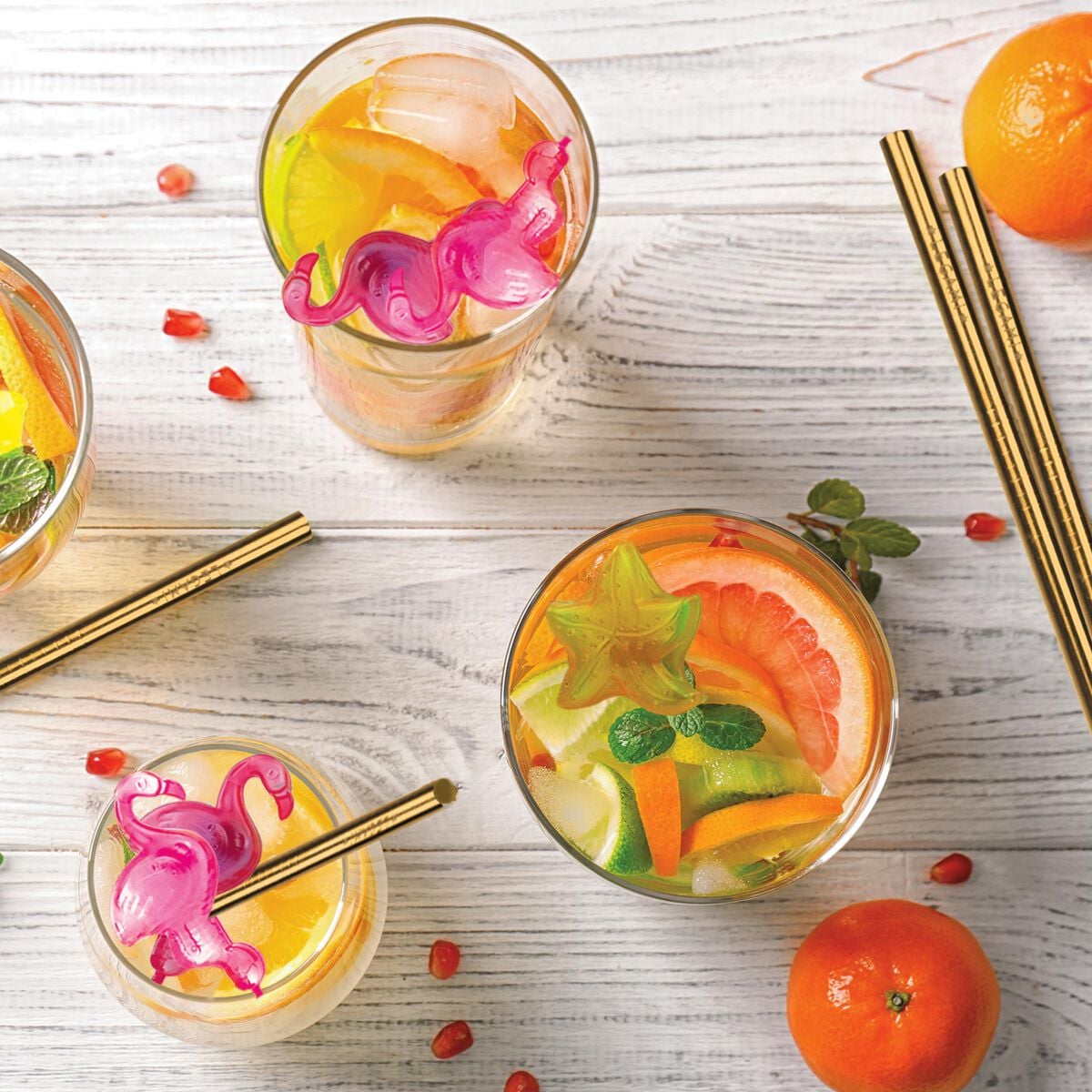 Legami - Reusable Ice Cubes - Multicolour Tropical