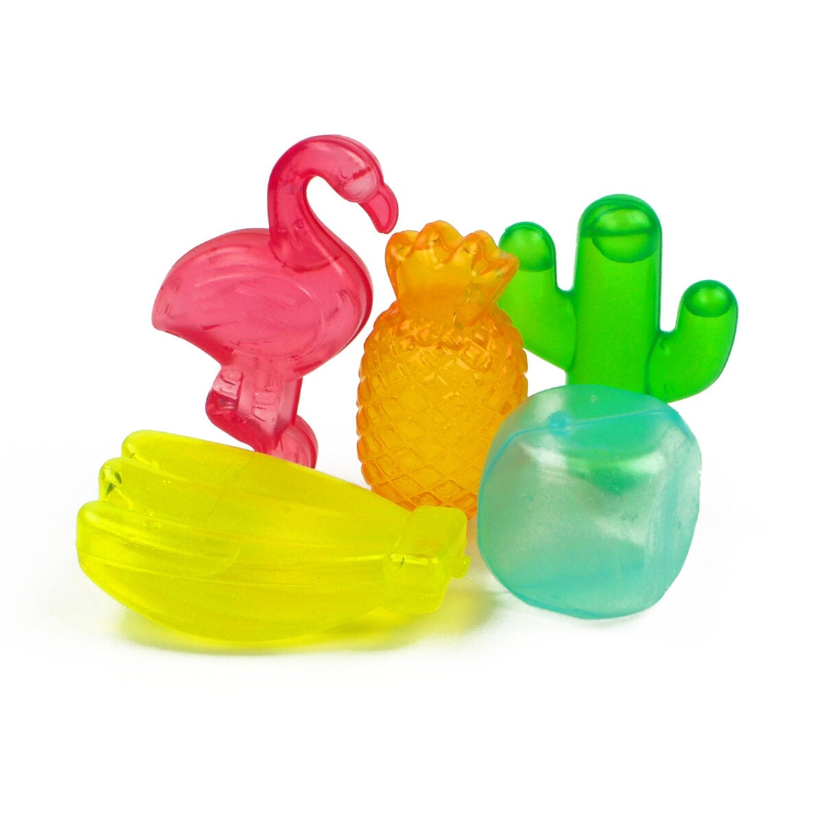Legami - Reusable Ice Cubes - Multicolour Tropical