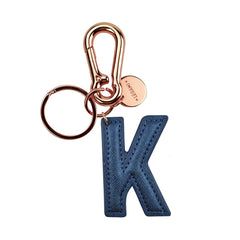Legami - Keyring with Initial Letter - K / Blue - My Initial