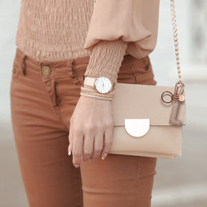 Legami - Keychain with Initial - L / Rose Gold - My Initial