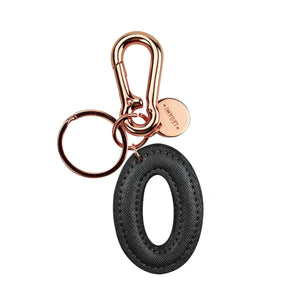 Legami - Keyring with Initial - O / Black - My Initial
